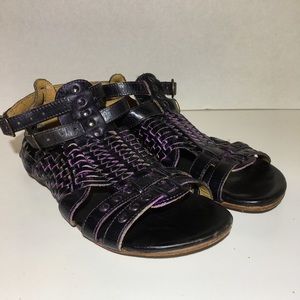 Bed Stu Cobbler Series Women Gladiator Sandals